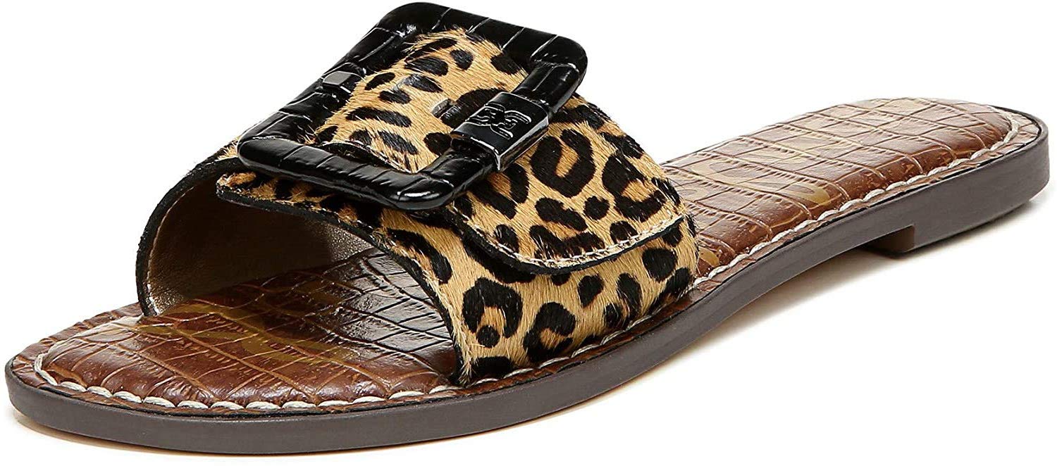 Sam Edelman Women's Granada Slides - Comfortable Summer Sandals for Casual Outings, Beach & Poolside Wear