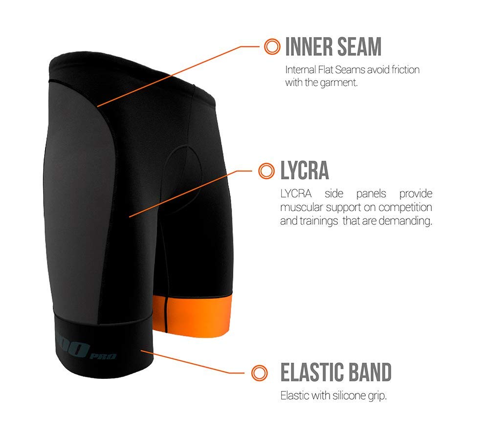 Barbados Code Pro Cycling Shorts for Men - High-Performance Bike Shorts for Road & Mountain Biking | Comfortable & Breathable for Long Rides
