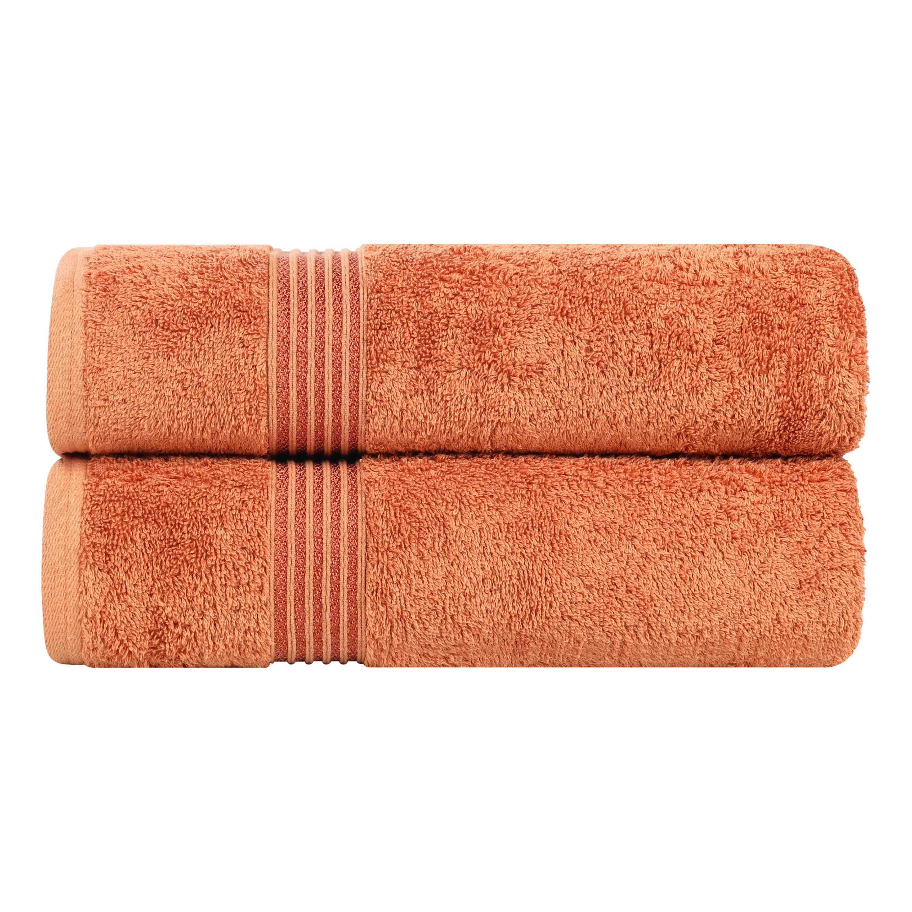 Premium Egyptian Cotton Bath Towel Set of 2 - Ultra Soft & Highly Absorbent Luxury Bath Sheets for Spa, Hotel & Home Use