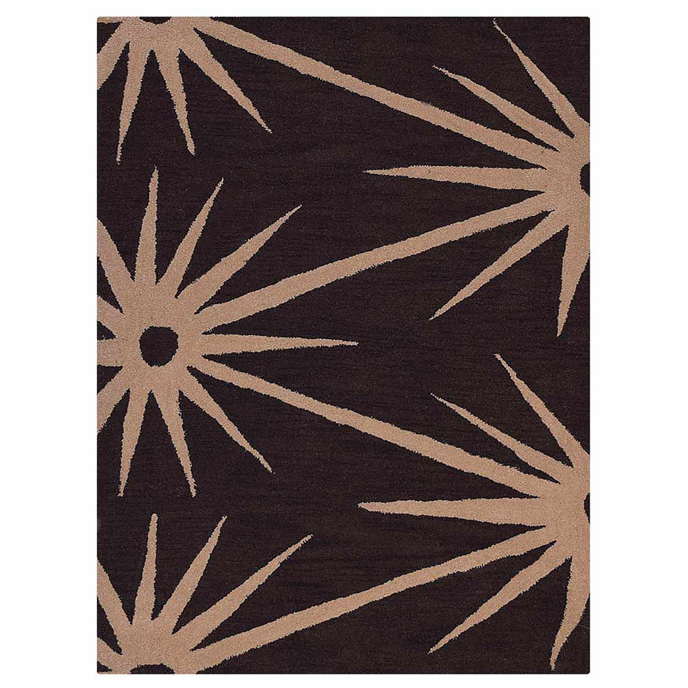 Impatiens Hand Tufted Rug - Soft Floral Area Rug for Living Room, Bedroom & Nursery - Non-Slip Home Decor Carpet