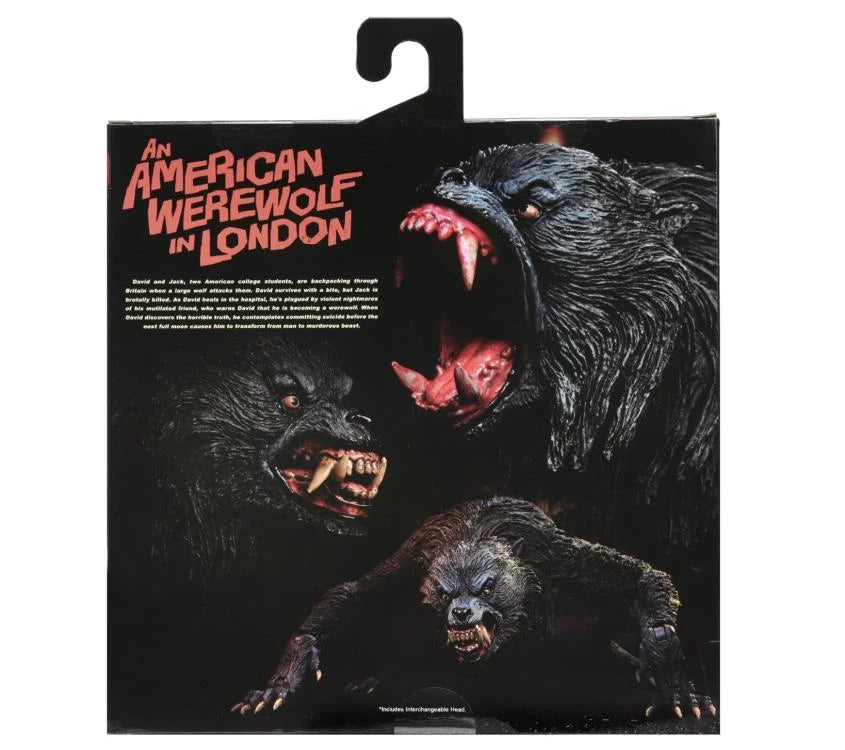 Ultimate Kessler Werewolf Action Figure - American Werewolf in London Collectible for Horror Fans & Movie Enthusiasts | Perfect for Display, Cosplay & Halloween Decor