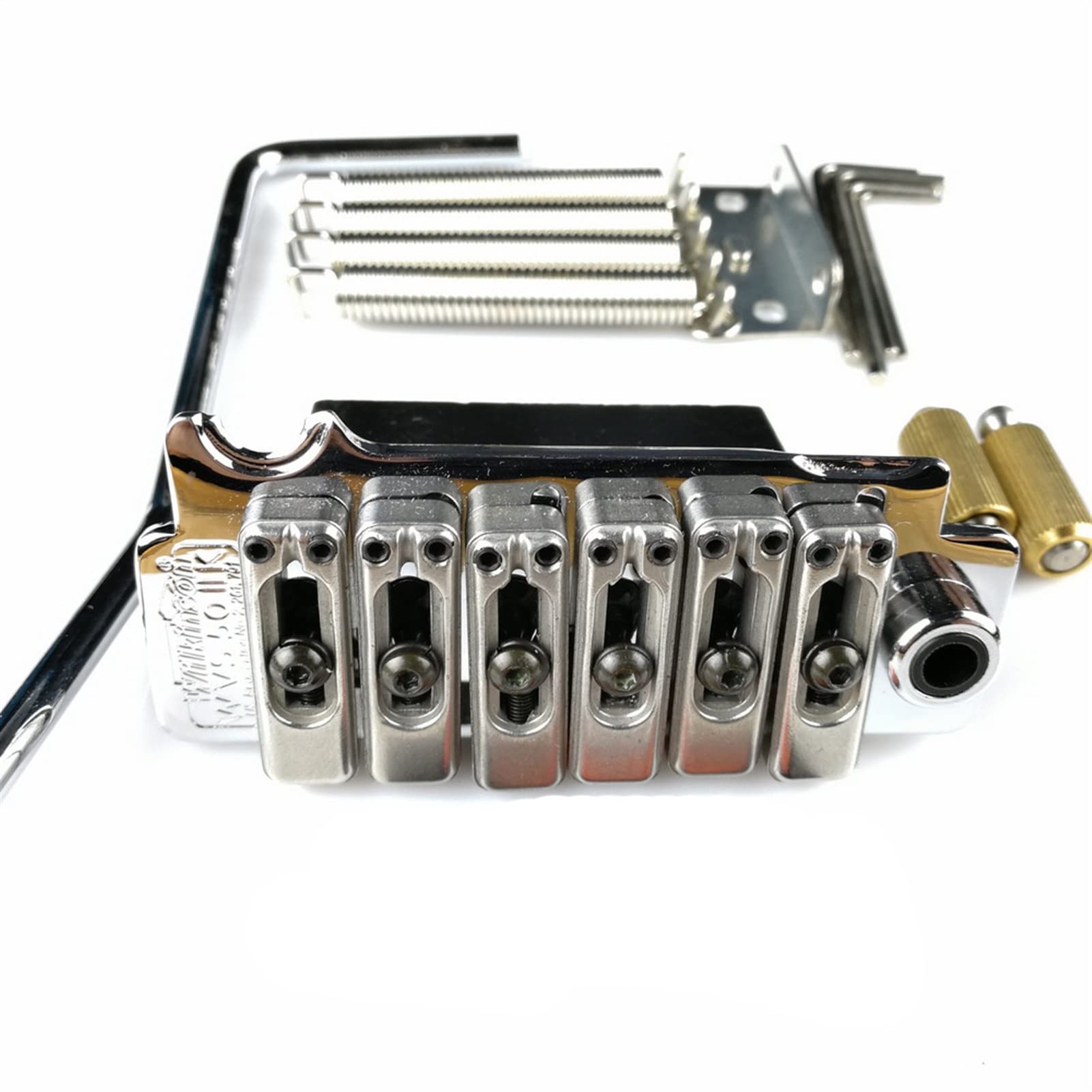 Premium Electric Guitar Tremolo Bridge System - Silver, Black & Gold Options for Enhanced Playability | Perfect for Rock, Blues & Metal Performances