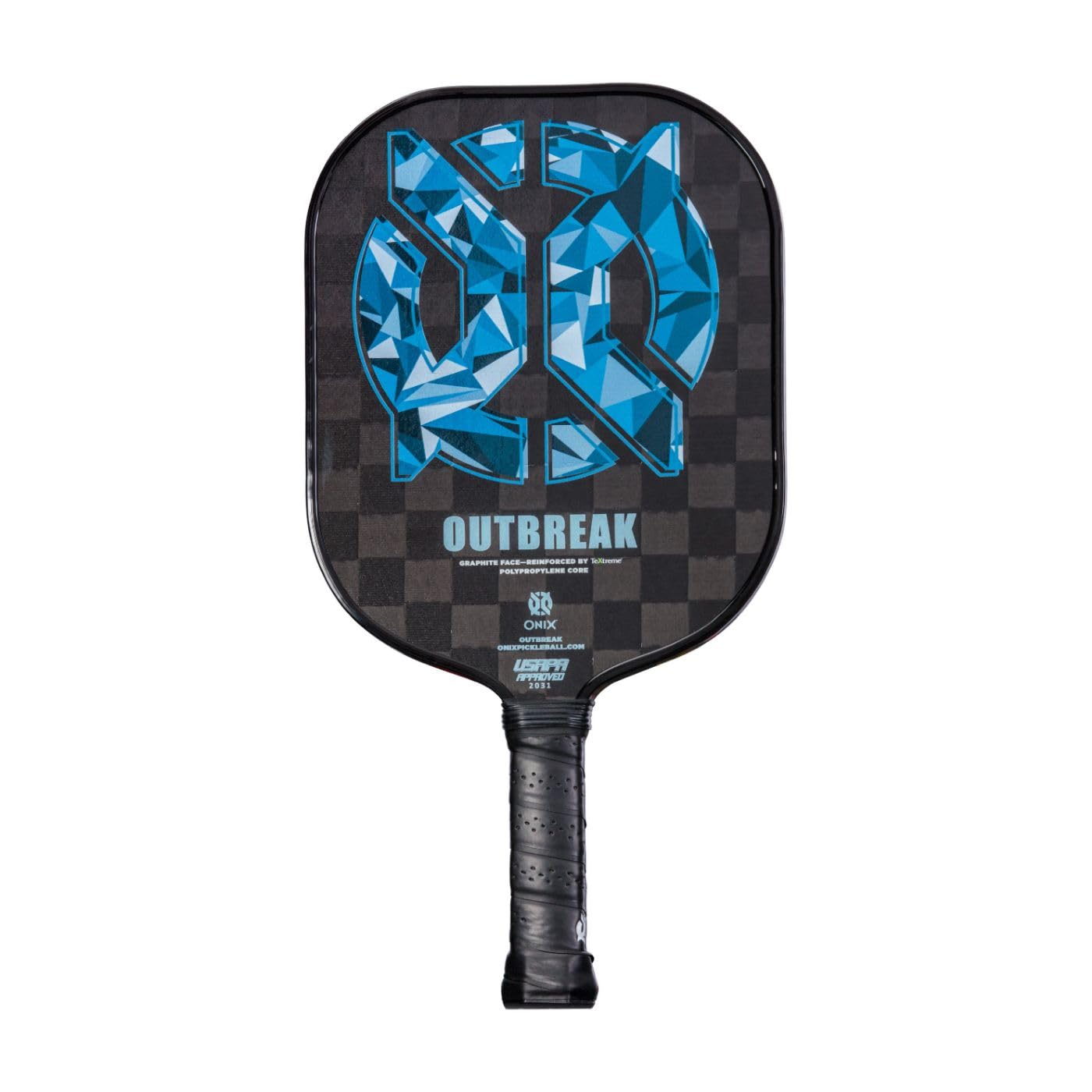 Premium ONIX Outbreak Pickleball Paddle - Woven Carbon Fiber Construction for Enhanced Touch, Control & Durability | Perfect for Competitive Play & Recreational Games