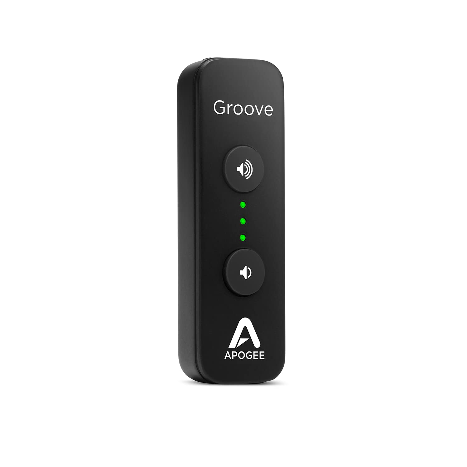 Apogee Groove Portable USB DAC with 2 Outputs - 24-bit/192kHz High-Resolution Audio - Black | Perfect for Studio Recording, Music Production & Audiophile Listening on the Go