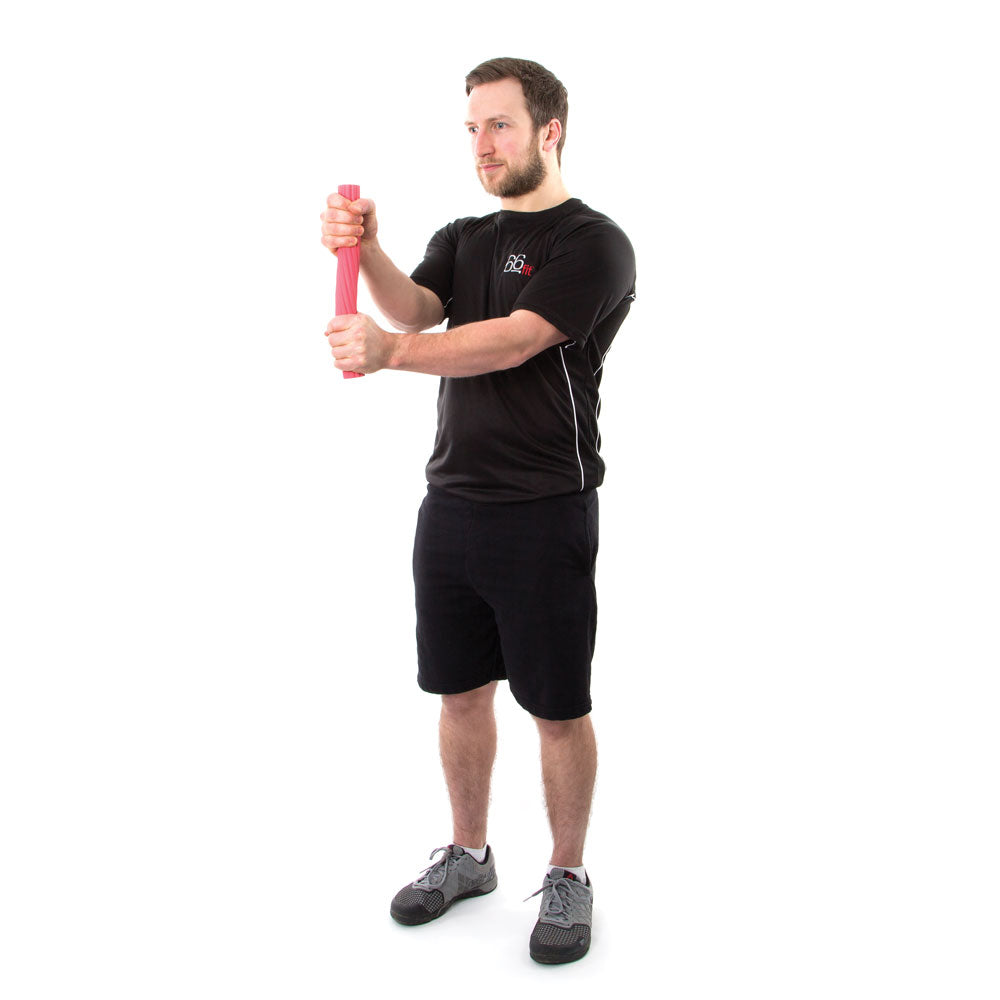 66Fit Twist and Flex Resistance Bar - Adjustable Workout Bar for Strength Training, Home Gym, Pilates & Yoga - Perfect for Toning Arms, Legs & Core