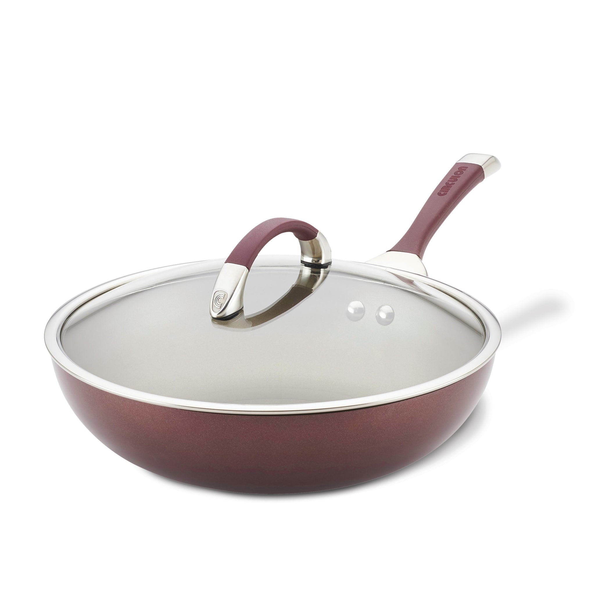 12 Inch Nonstick Stir Fry Pan - Essential Kitchen Cookware for Healthy Cooking, Perfect for Sauteing, Frying & Stir-Frying Vegetables, Meat & Eggs