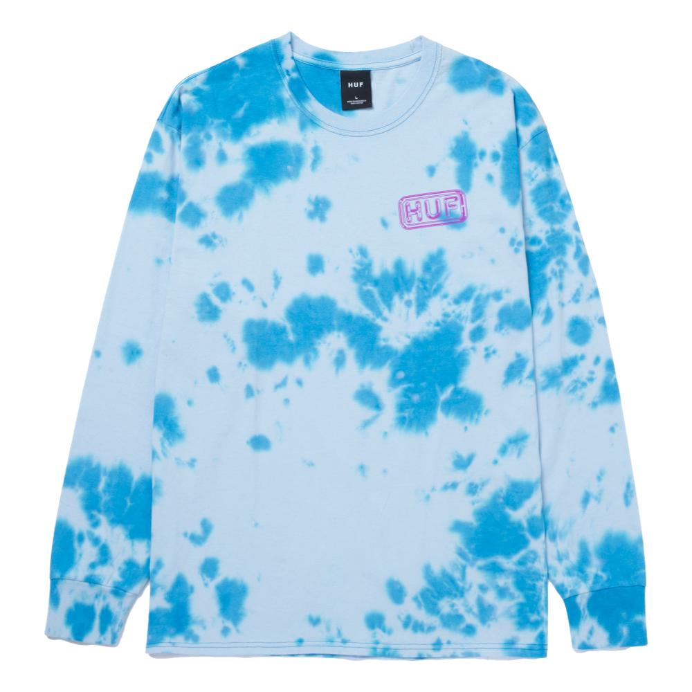 HUF Common H Long Sleeve T-Shirt - Blue | Men's Streetwear Fashion for Casual Wear & Urban Style