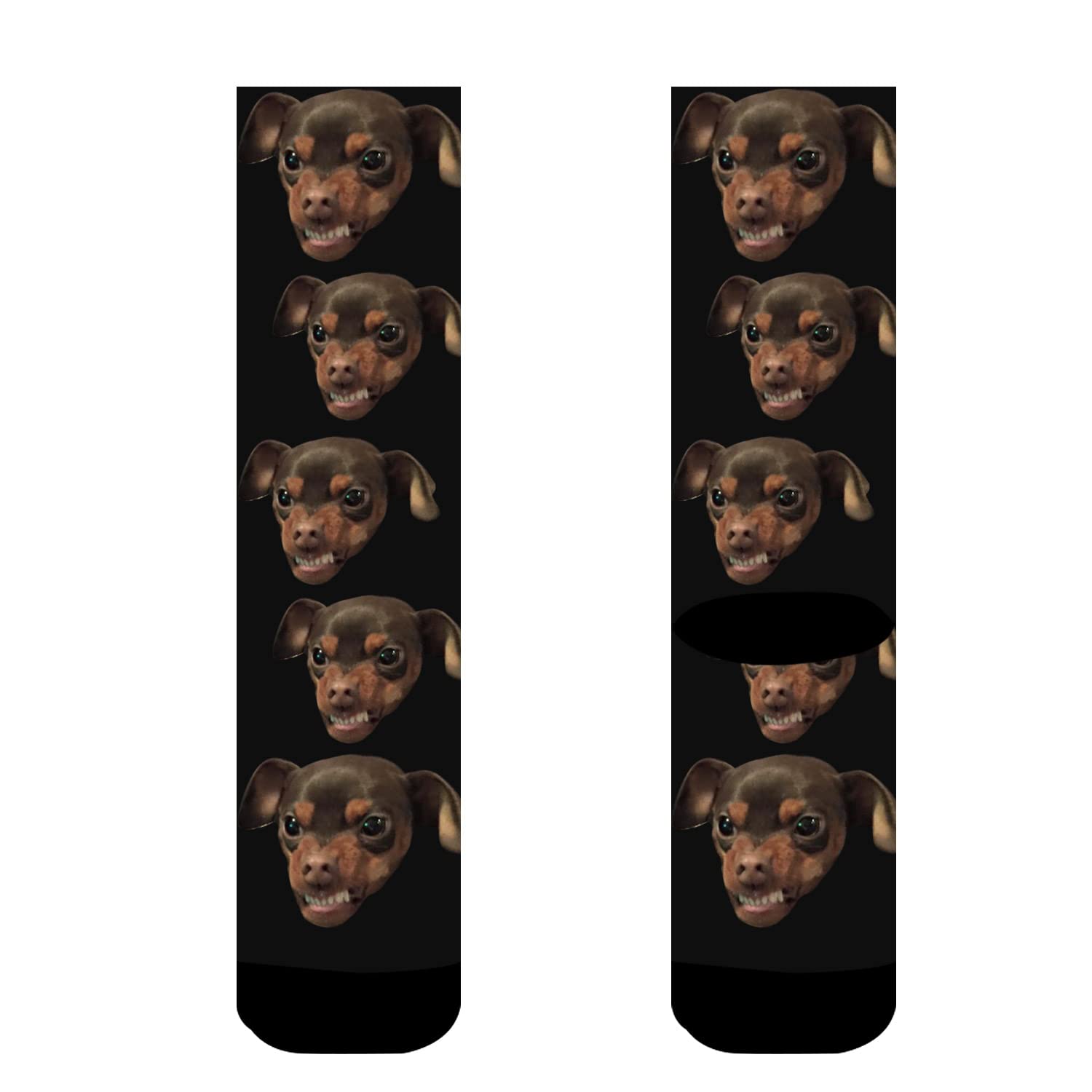 Custom Photo Socks with Your Face - Personalized Dog Socks for Men & Women | Unique Gift for Pet Lovers, Couples & Family - Wear Your Memories for Special Occasions & Everyday Comfort
