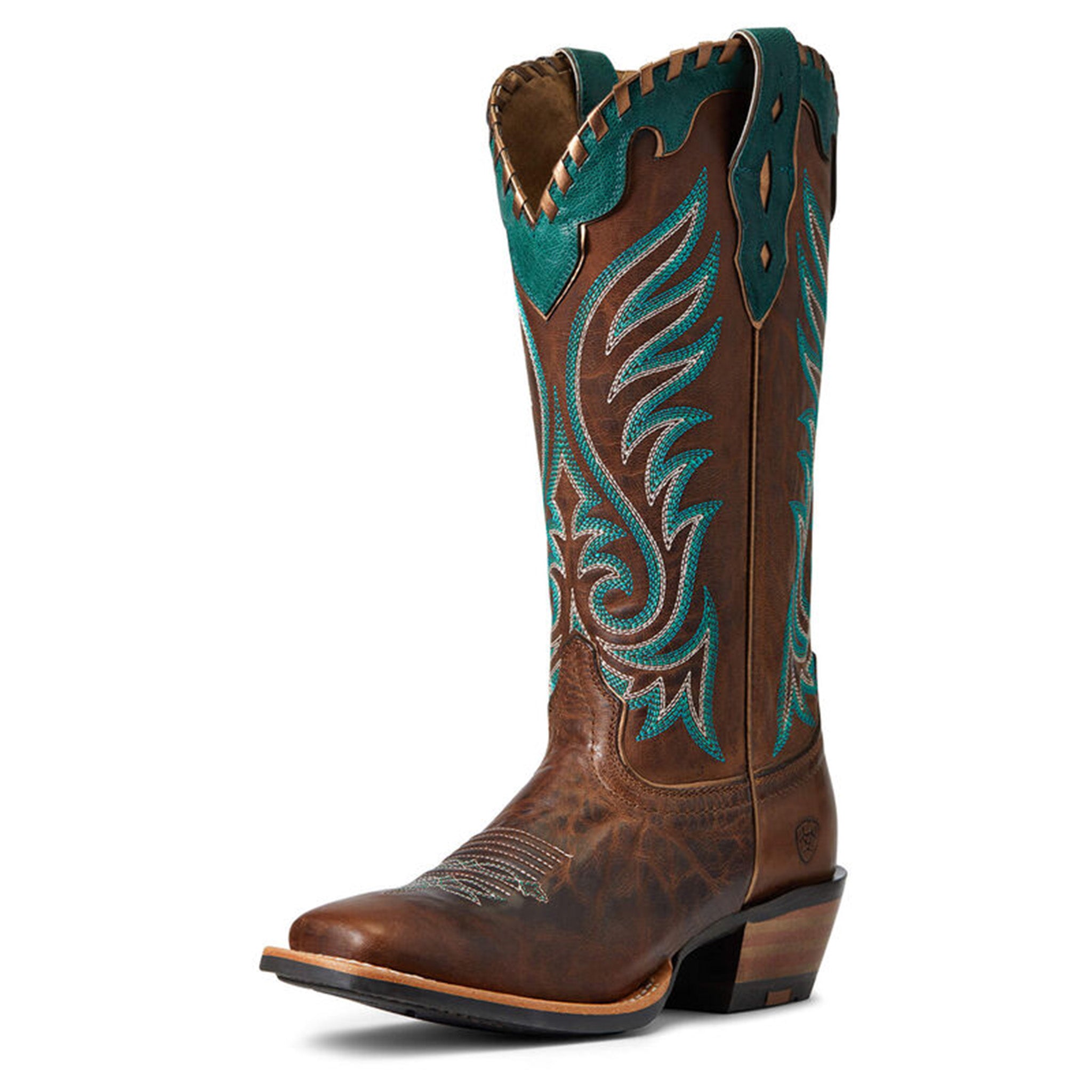 Ariat Women's Crossfire Picante Western Boots - Comfortable Cowgirl Boots for Riding, Work & Country Fashion | Perfect for Rodeo, Ranch Work & Western Style Outfits
