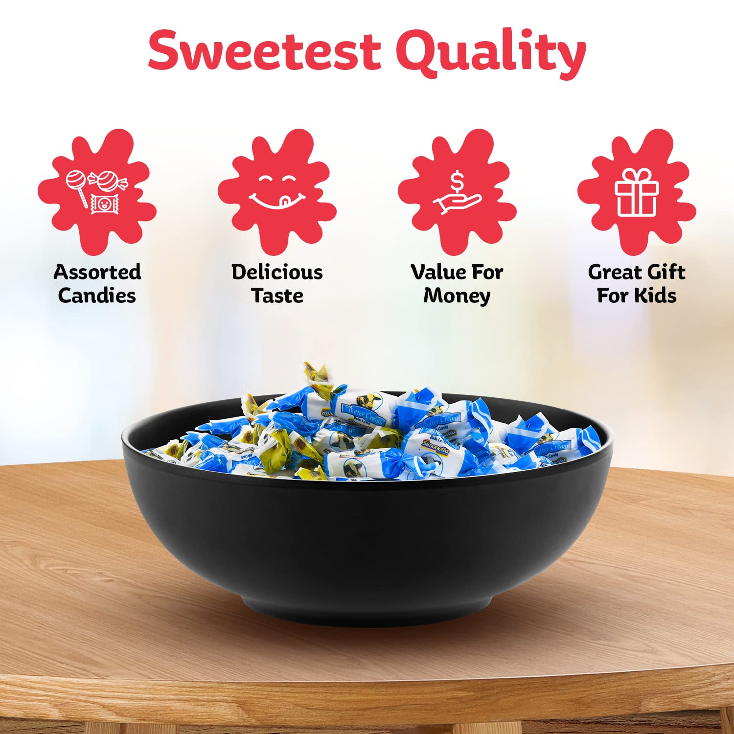 Royal Hard Candy Buttercream Chew - 270 Pieces Bulk Candy for Parties, Gifts & Dessert Toppings