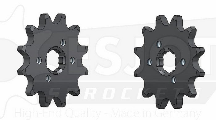 Sprocket Front ESJOT KX125 85 95 TS185ER 79 84 12T - High-Performance Motorcycle Sprocket for Off-Road & Motocross Racing