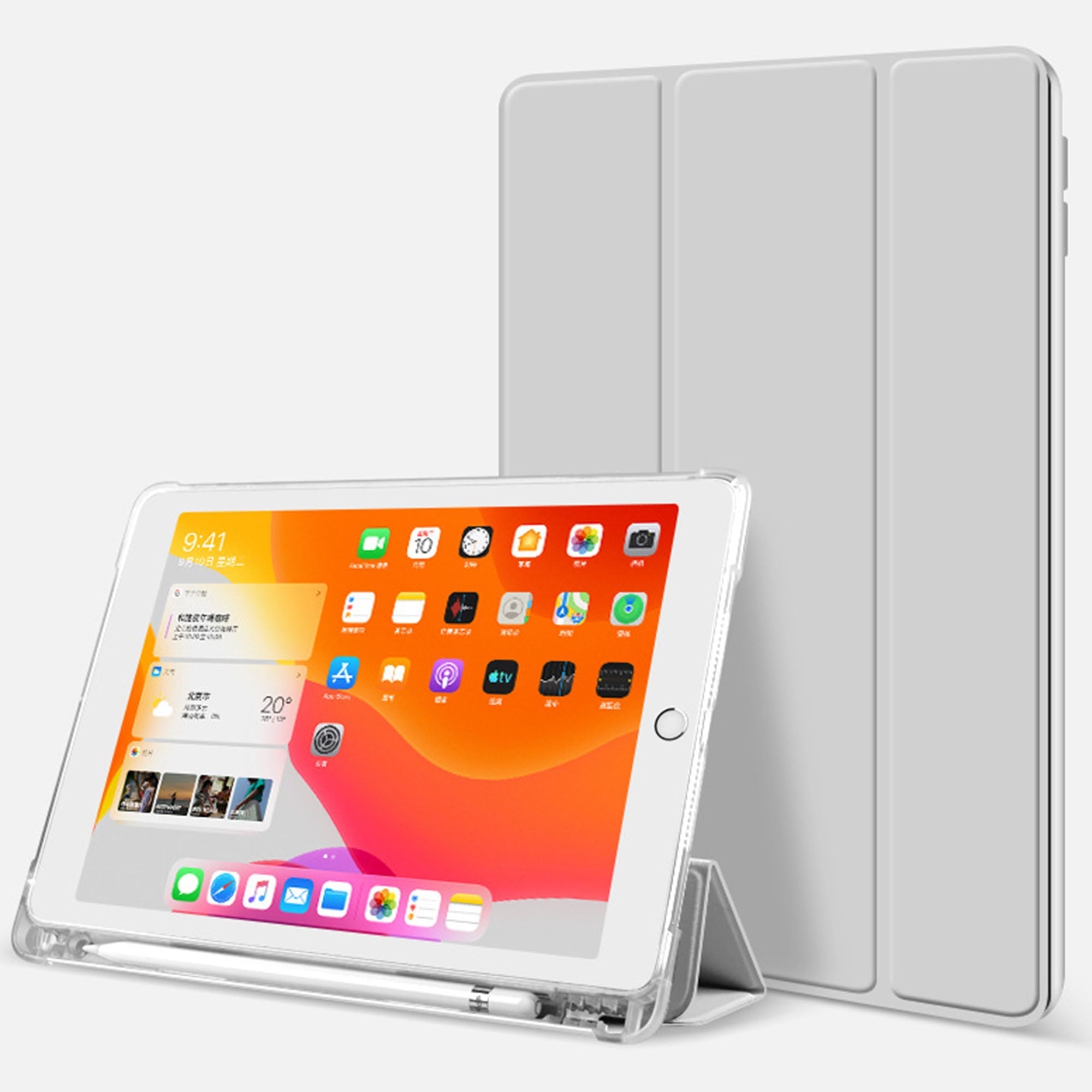 Premium iPad See-Through Case with Signature Design & Occupation 226 - Slim Protective Cover for Work, School & Travel