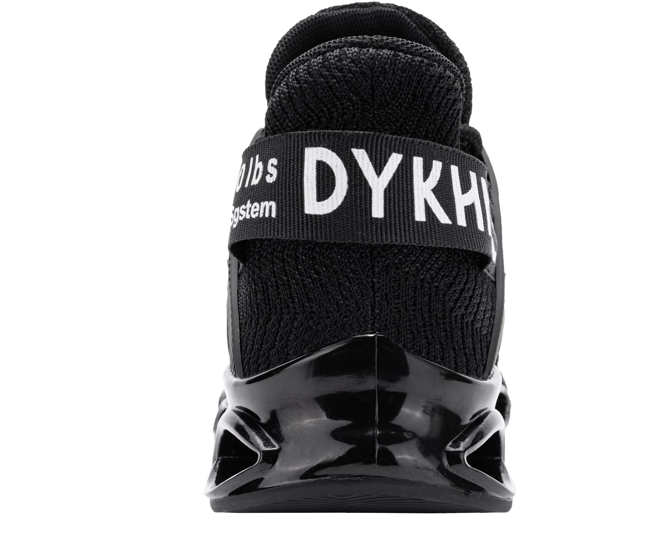 DYKHMILY Women's Steel Toe Sneakers - Lightweight Slip On Safety Shoes with Wide Width & Breathable Design for Work, Construction & Outdoor Activities