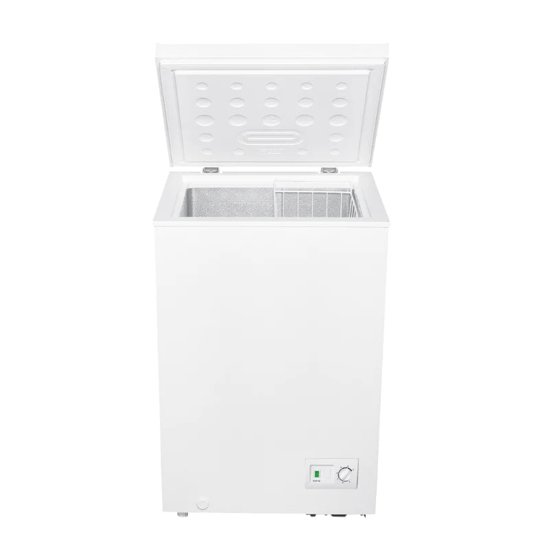 98L Chest Freezer IMCF100 - Energy Efficient Upright Deep Freezer for Home, Garage & Restaurant Use - Perfect for Frozen Food Storage & Bulk Meal Prep