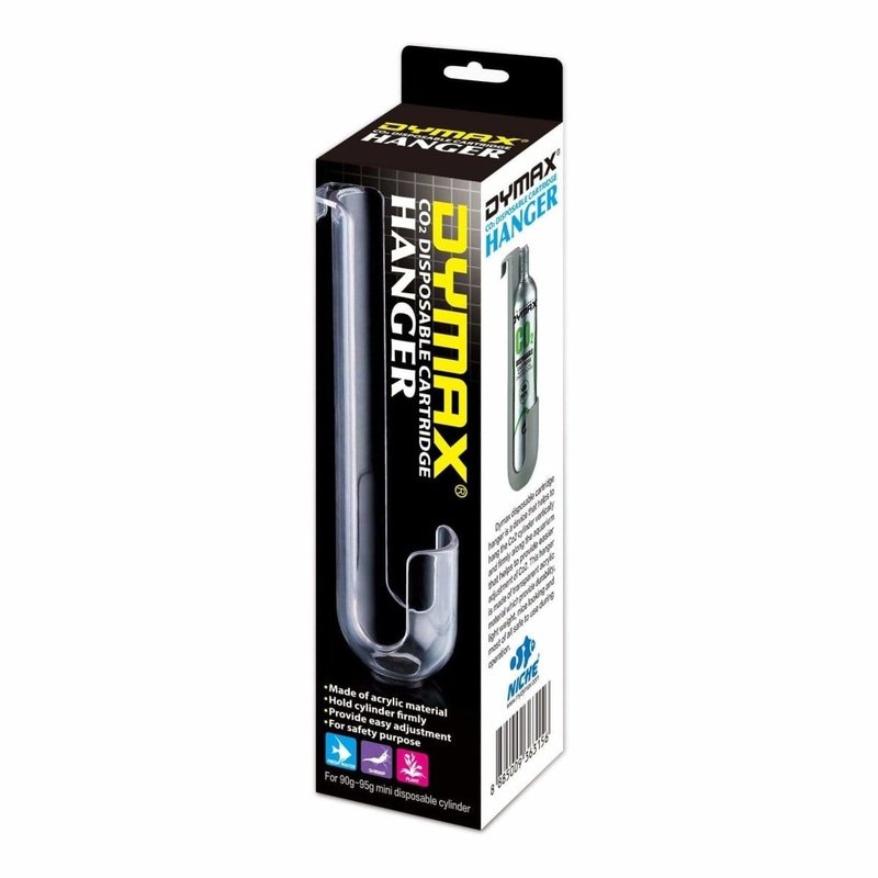 Dymax Disposable CO2 Cartridge with Acrylic Hanger - Perfect for Airsoft, Paintball & Bike Tire Inflation