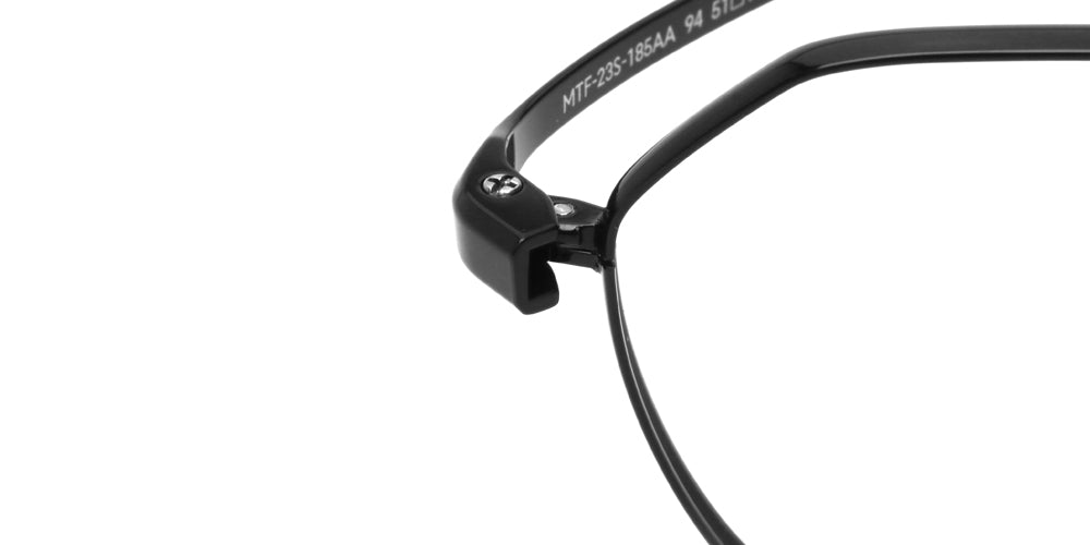 JINS SABAE IPPITSU GEOMETRIC 94 Eyeglasses - Stylish Geometric Frame Glasses for Men & Women - Perfect for Office, Reading & Fashion Accessories