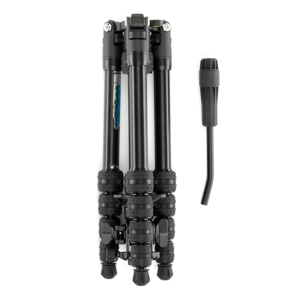 Punks Corey 2.0 Professional Video Tripod Kit with AirHed Trinity Stabilizer - Heavy Duty Camera Stand for DSLR, Mirrorless & Smartphones - Perfect for Vlogging, Live Streaming & Outdoor Photography