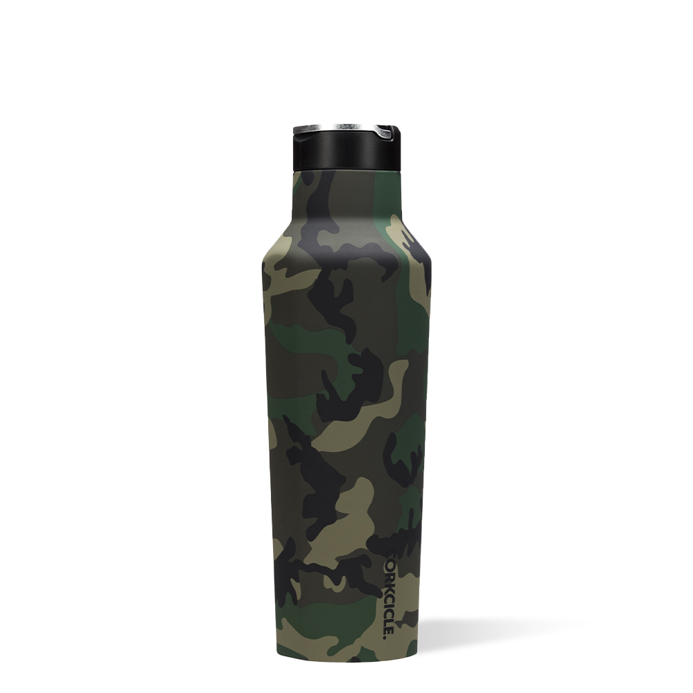 Classic Stainless Steel Sport Water Bottle - Leak Proof & Durable for Hiking, Camping, Gym & Outdoor Activities