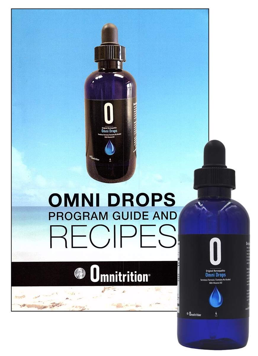 Omni Drop Weight Loss Bundle - 3-Piece Starter Kit with Vitamin B12 Diet Drops (4oz), Glucosamine IV Support & Nighttime Appetite Control | Complete Program Guide Included | Perfect for Home Weight Management & Wellness Routine