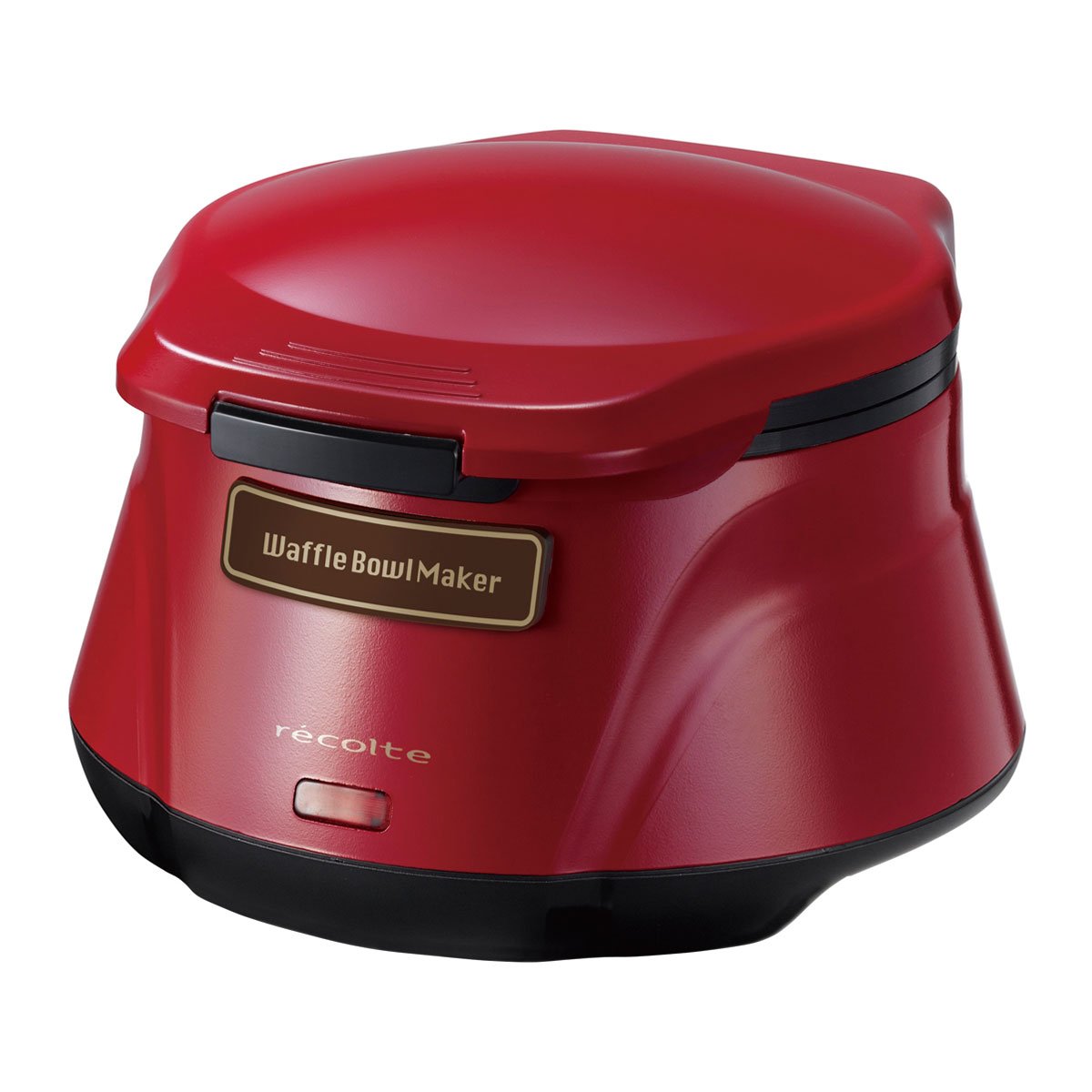 Recolte Waffle Bowl Maker (RWB-1) - Electric Non-Stick Waffle Cone & Bowl Maker for Homemade Ice Cream, Desserts - Perfect for Parties, Family Gatherings & DIY Snacks