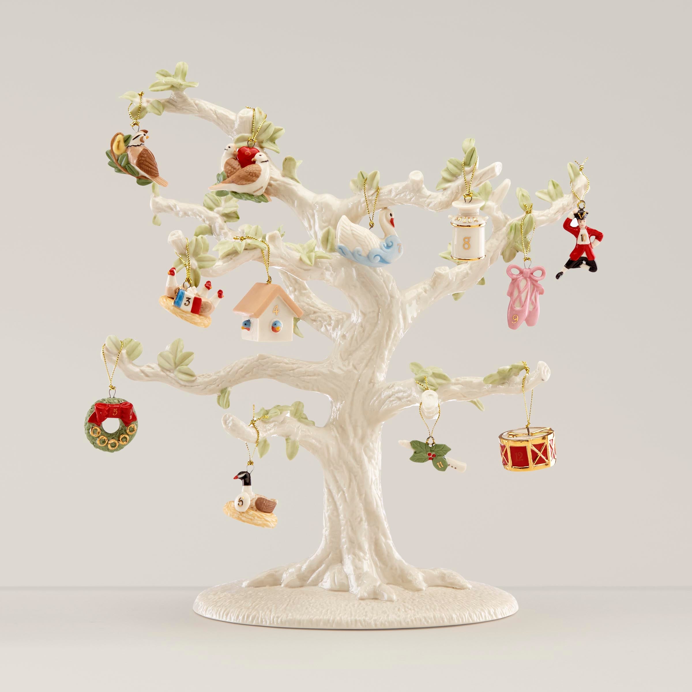 12 Days of Christmas Ornament Set - 12 Piece Holiday Decor for Tree, Home & Festive Celebrations