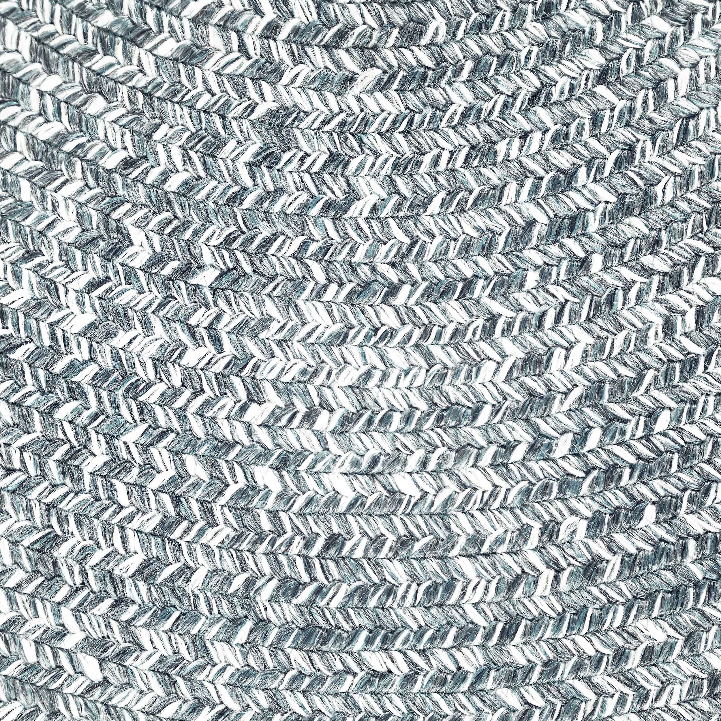 Reversible Braided Area Rug - Non-Slip Two Tone Indoor/Outdoor Rug for Living Room, Bedroom, Patio - Soft & Durable Home Decor