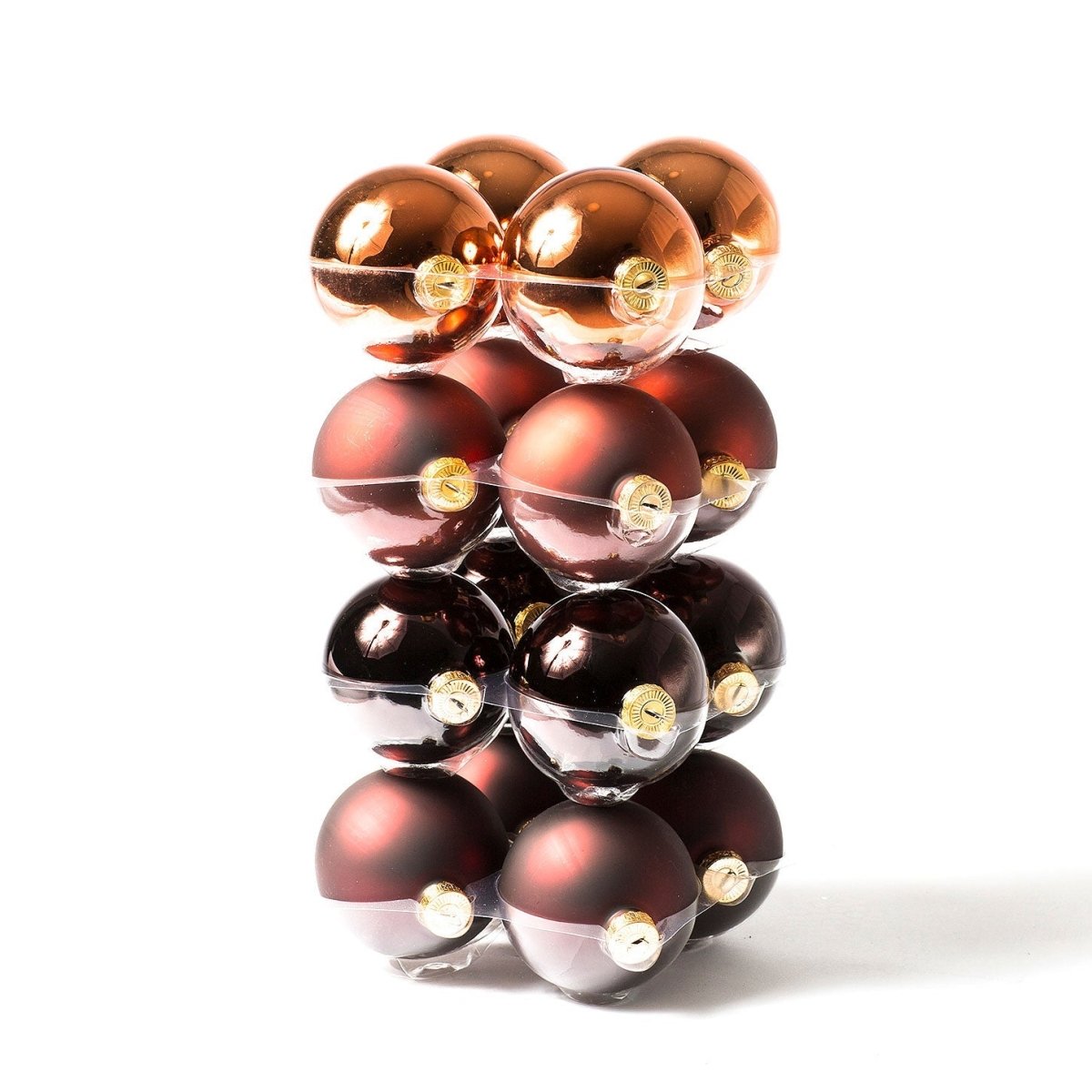 16 Pack Christmas Ornament Balls - Holiday Tree Decorations for Xmas, Party, Home & Office Decor