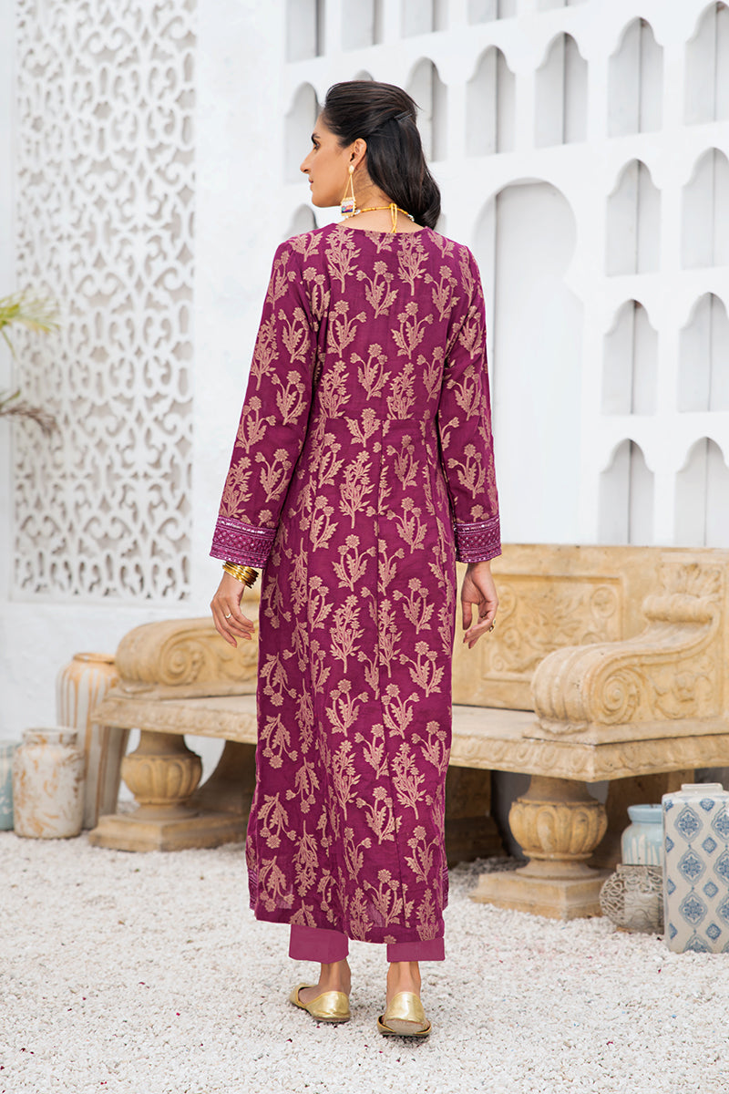 MAH PARA Jacquard 2-Piece Set - Stylish & Comfortable Outfit for Women | Perfect for Casual Wear, Office, and Special Occasions
