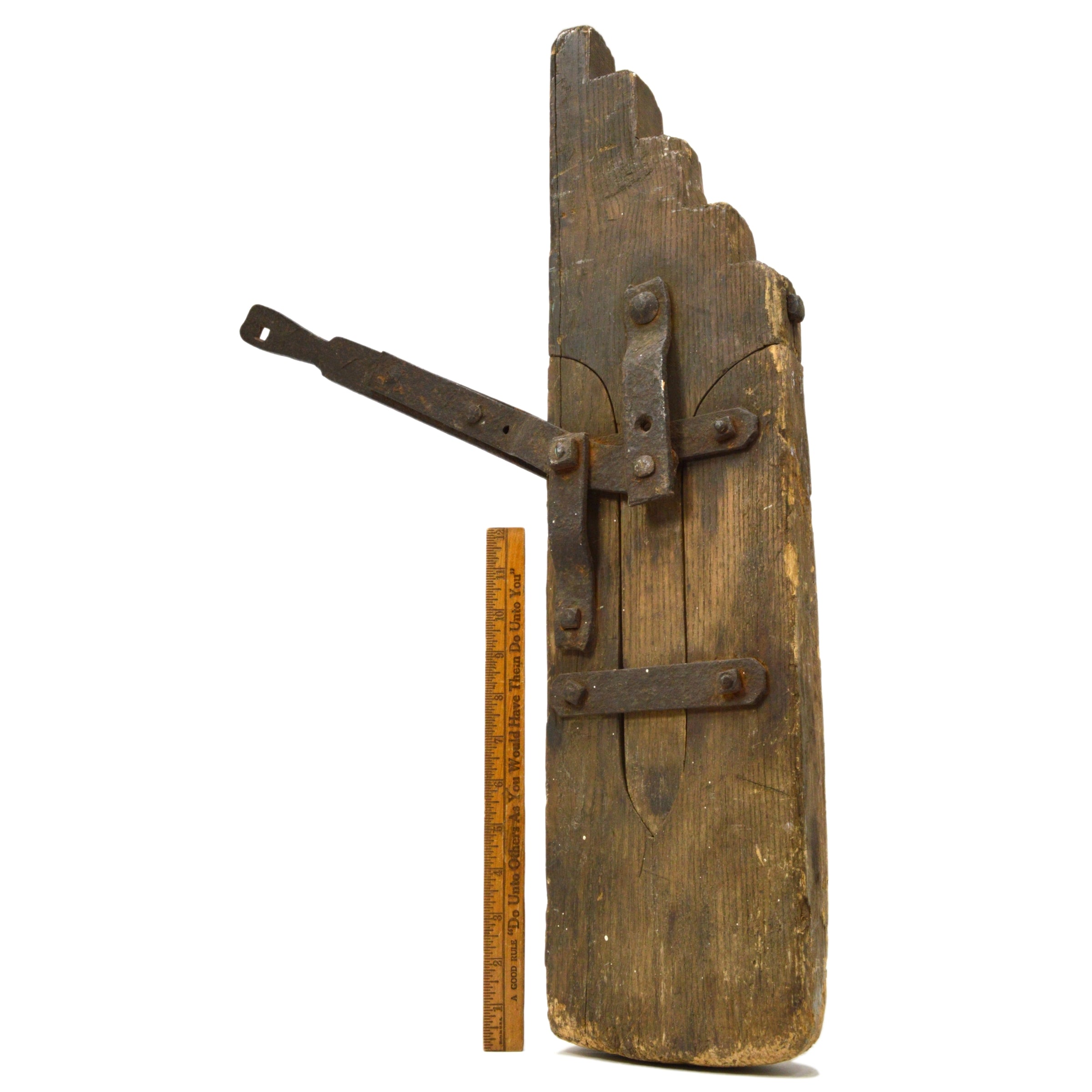 Antique Buggy Jack for Carriage & Conestoga Wagon - Rustic Country Decor, Vintage Tool for Farmhouse Style - Perfect for Western Themed Home Decor, Equestrian Gifts & Historical Reenactments