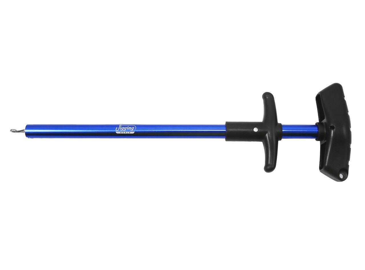 Jigging World Aluminum Fishing Dehooker - Safe Fish Hook Remover for Catch and Release - Perfect for Saltwater & Freshwater Fishing, Kayak, and Boat Anglers
