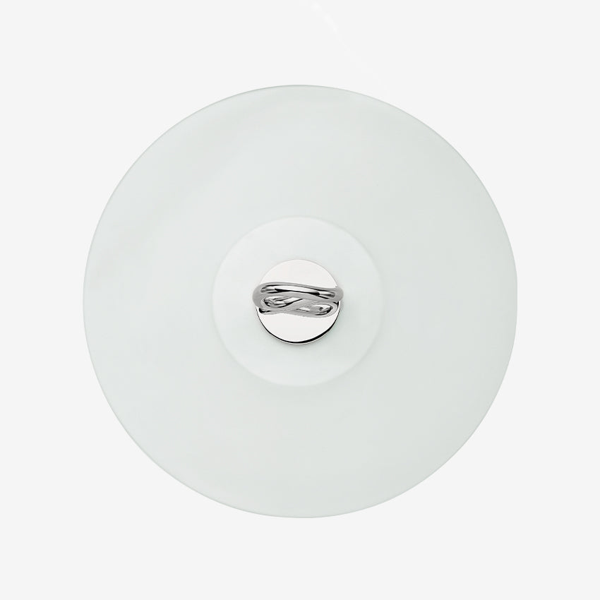 Christofle Vertigo Cheese Tray - Elegant Stainless Steel Serving Platter for Cheese, Charcuterie & Appetizers - Perfect for Dinner Parties, Wine Tasting & Entertaining