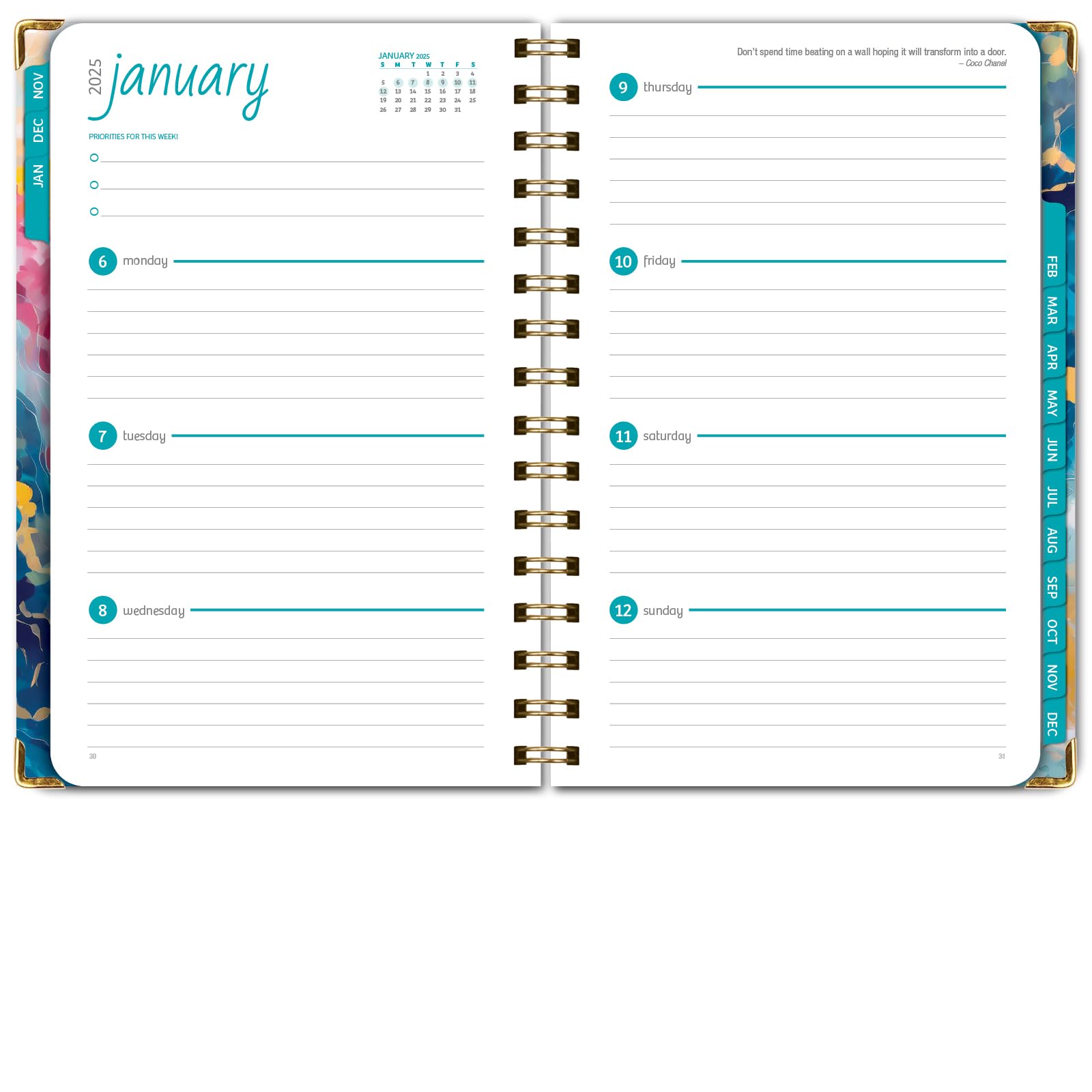 2025 Hardcover Planner 5.5