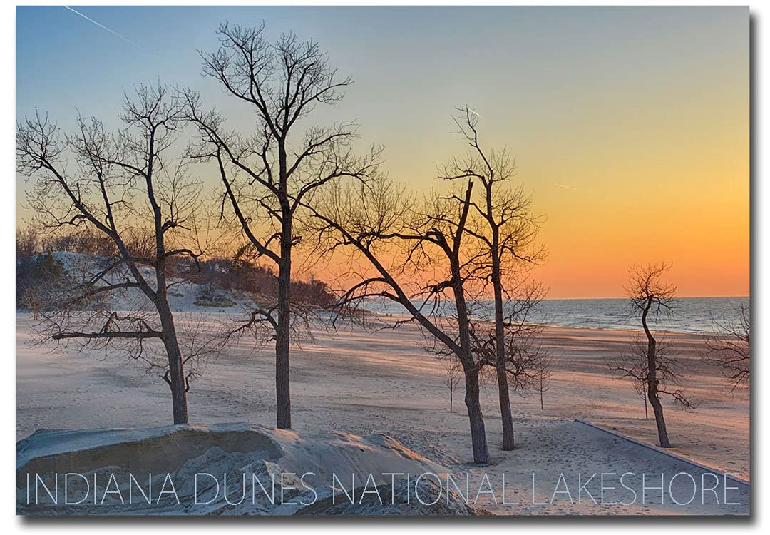 Indiana Dunes National Lakeshore Travel Souvenir - 2.5