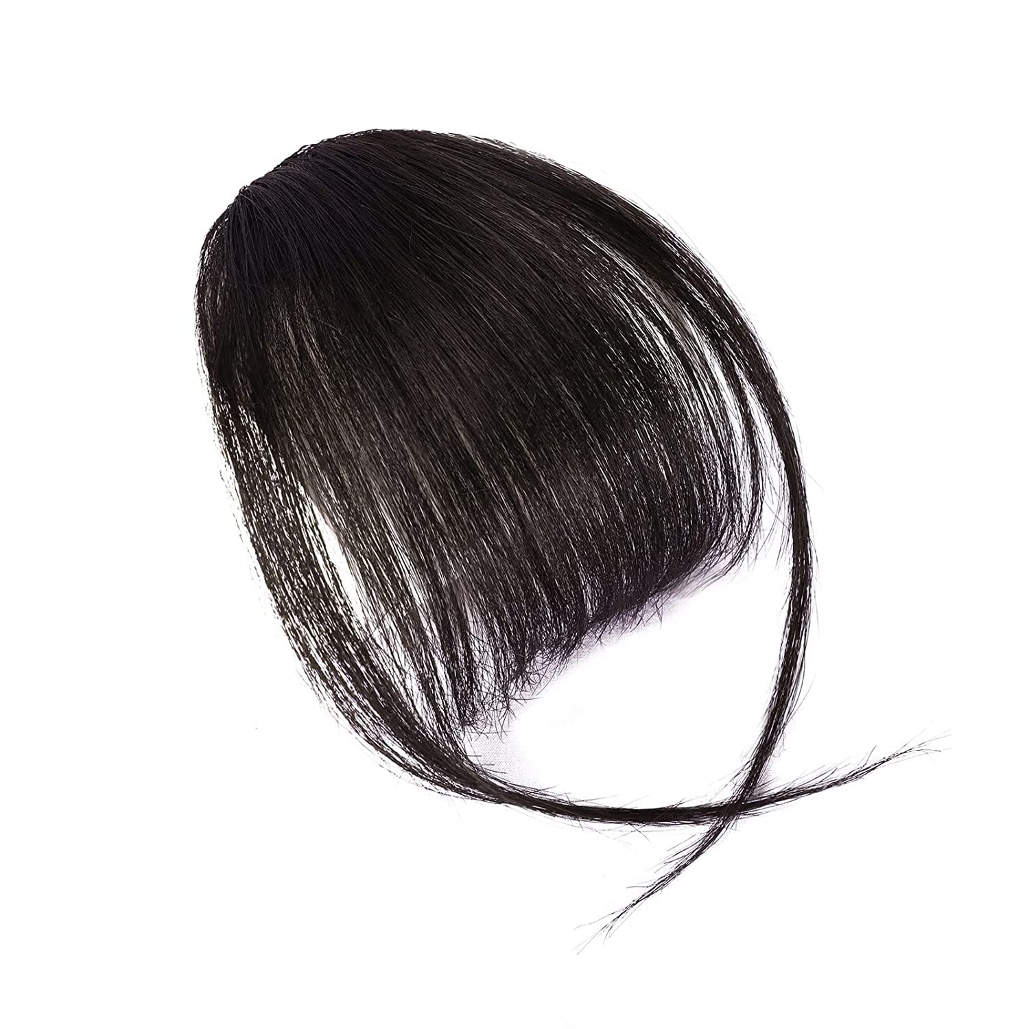 D-DIVINE Clip-in Synthetic Hair Bangs Extensions for Women - Natural-Looking Fringe Bangs for Instant Volume & Style | Perfect for Cosplay, Costumes & Everyday Fashion