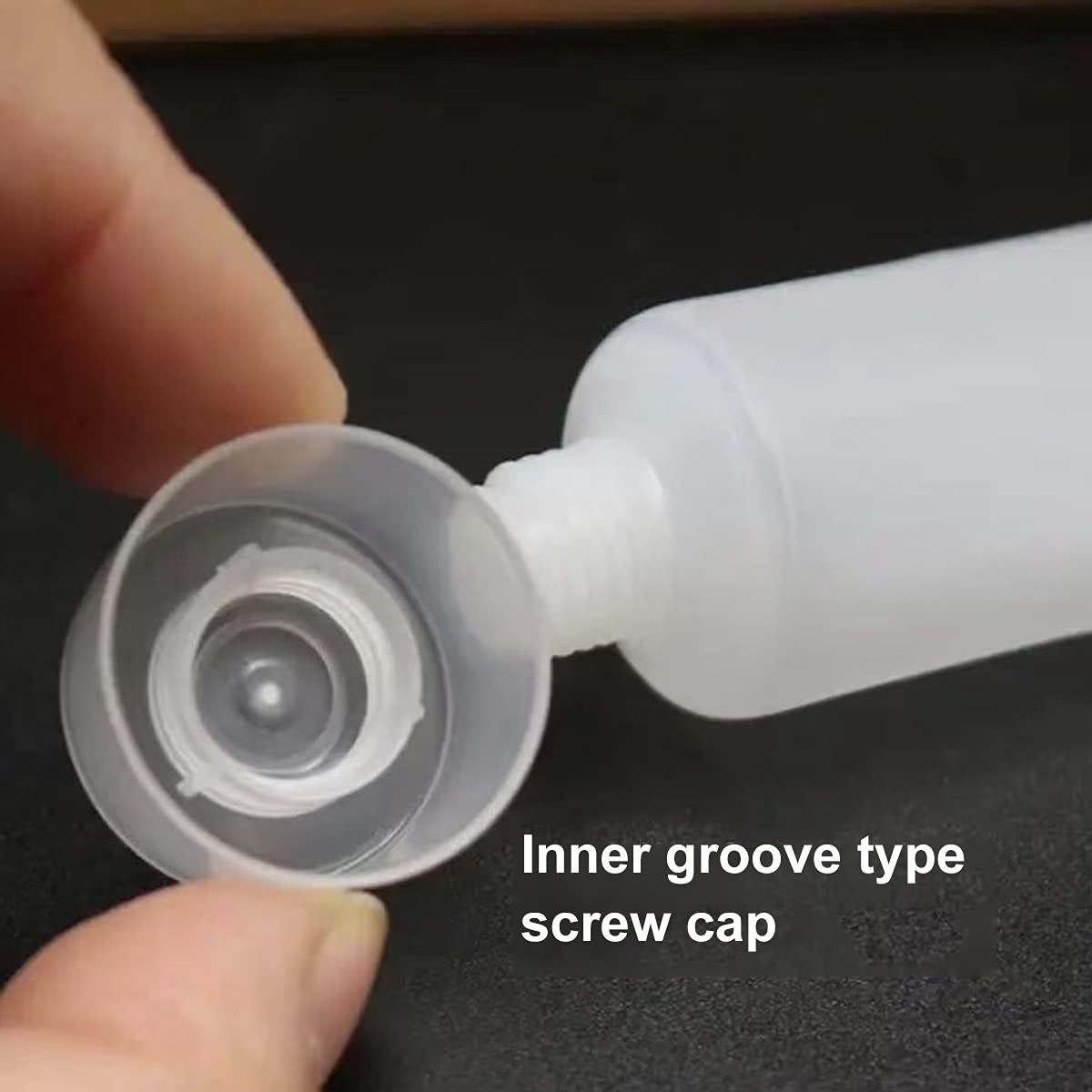 50 Pcs 5ml Empty Refillable Plastic Tubes - Mini Cosmetic Containers for Lotion, Shampoo, Shower Gel & Cream | Travel-Friendly Sample Bottles for Makeup, Skincare & Personal Care | Ideal for DIY, Salons & On-the-Go Use