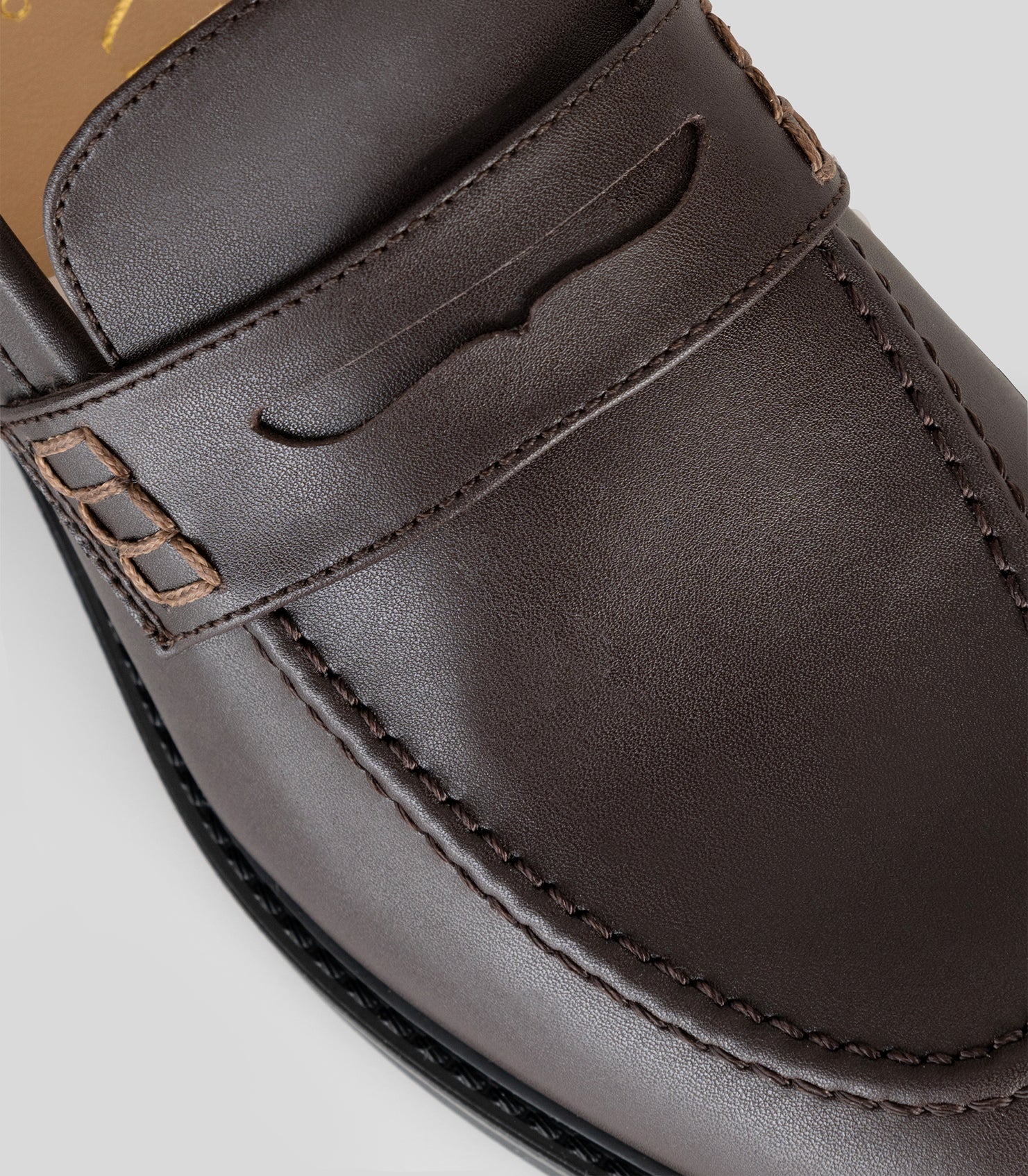 Solari Milano Women's Brown Leather Loafers - Comfortable Slip-On Shoes for Work, Office & Casual Wear