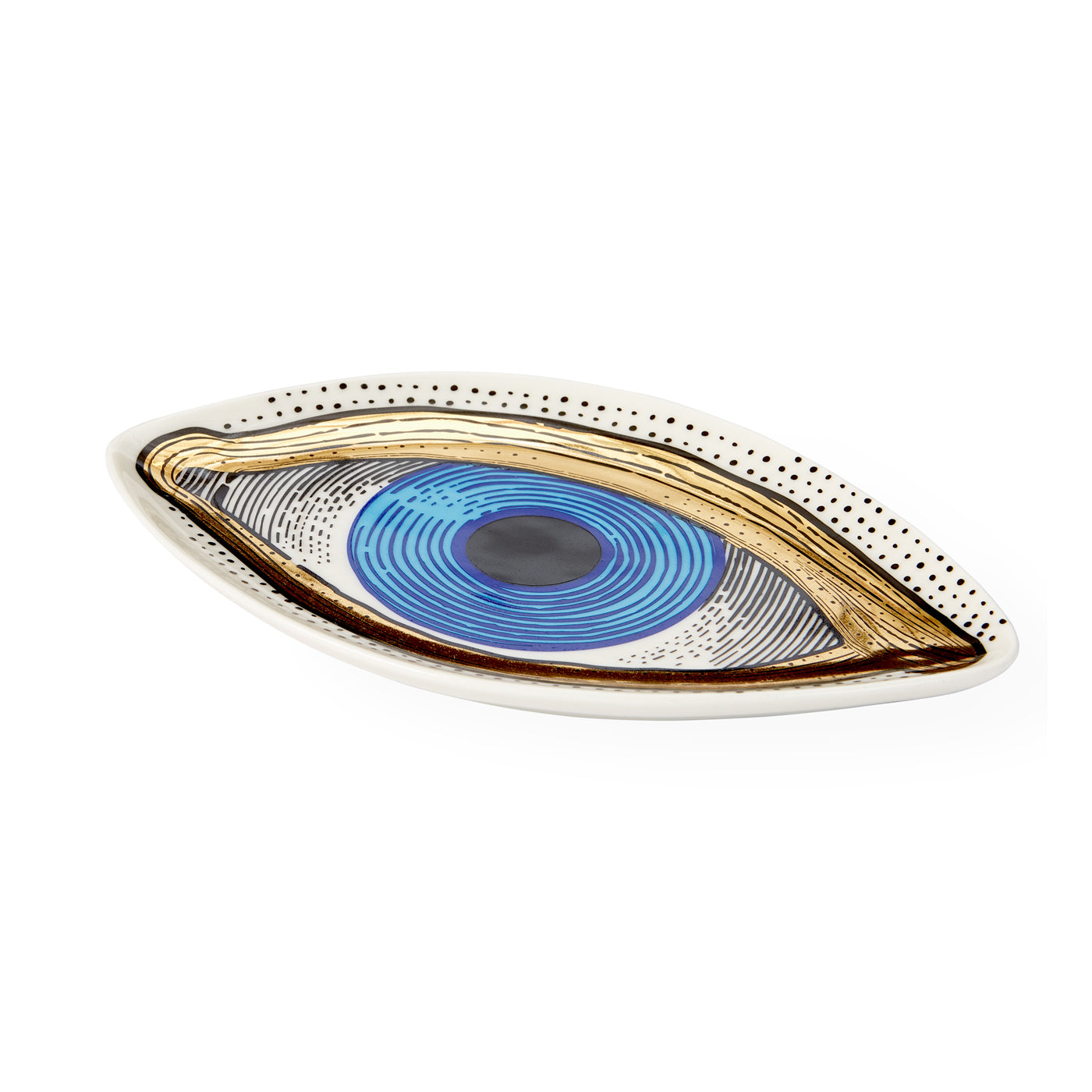 Elegant Eye-Shaped Trinket Tray for Jewelry & Keys | Boho Home Decor Organizer | Perfect for Bedroom, Bathroom & Entryway Storage