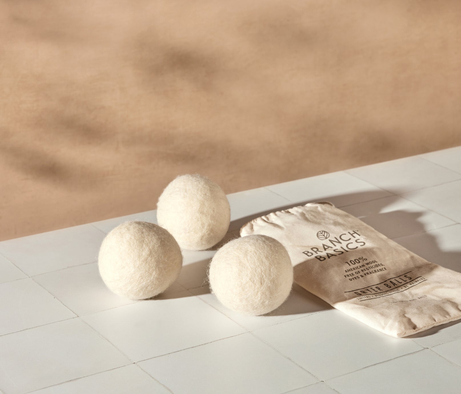 Organic Wool Dryer Balls Set of 6 - Natural Fabric Softener & Static Reducer for Laundry - Eco-Friendly, Reusable, Hypoallergenic - Perfect for Baby Clothes, Towels & Delicates