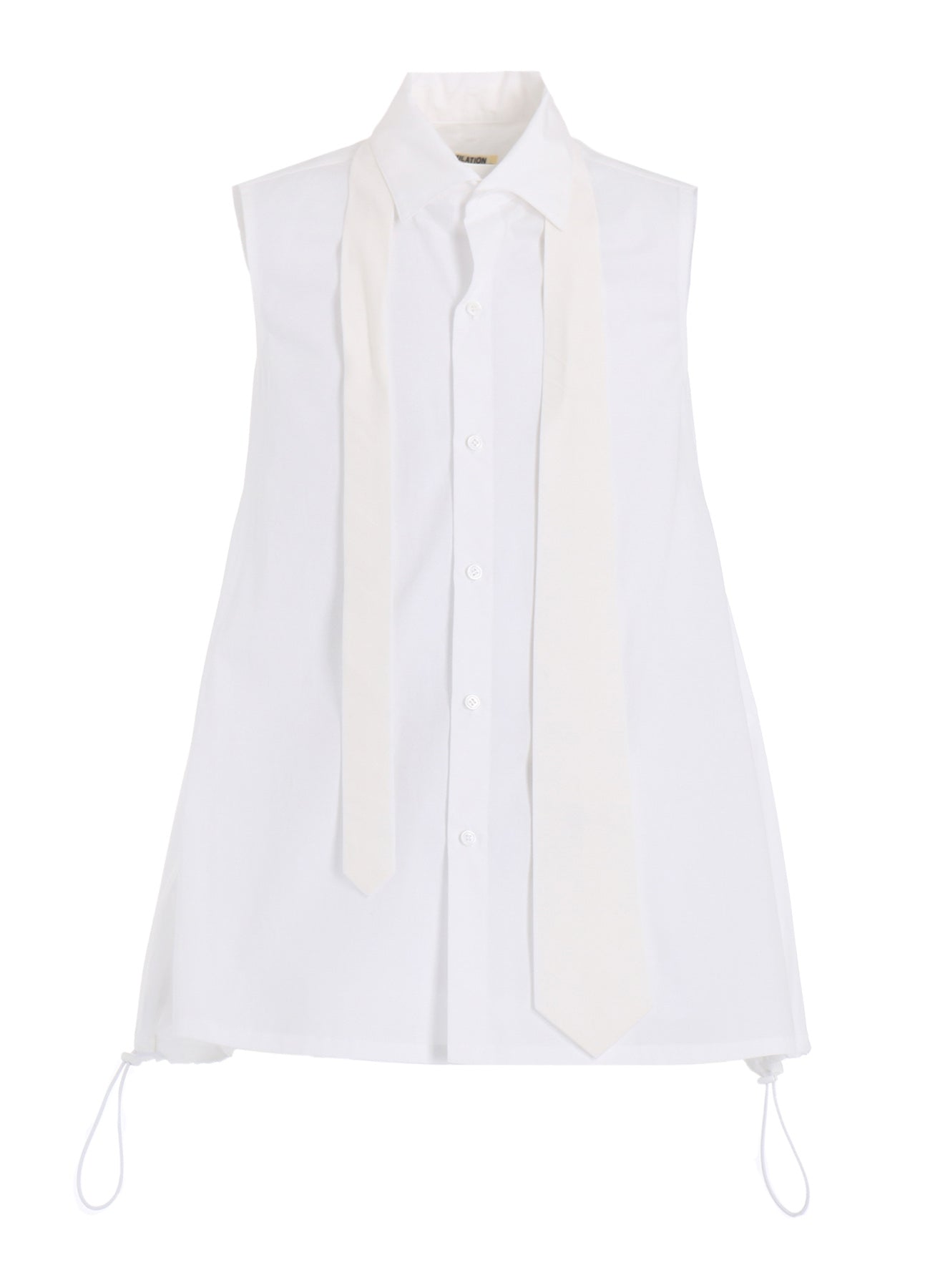 Stylish BROAD R Sleeveless Tie Blouse for Women - Elegant Casual & Office Wear - Perfect for Summer Outfits, Date Nights & Business Meetings