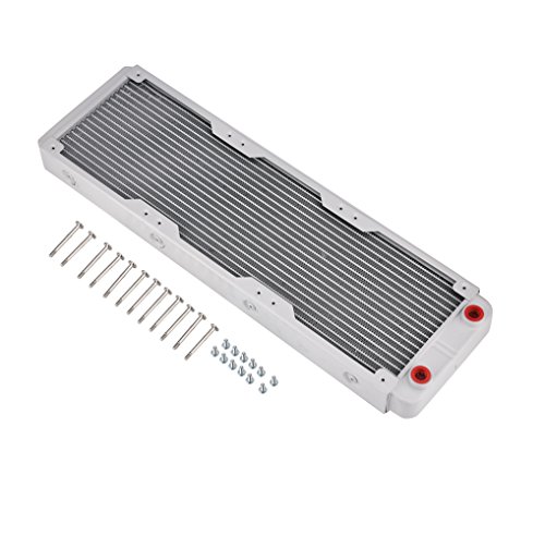 360mm Aluminum Radiator & Heat Sink for Computer Water Cooling - High Performance Liquid Heat Exchanger for PC Builds, Beauty Equipment, Air Purifiers & 3D Printers - Perfect for Gaming Rigs, Cooling Systems & Industrial Applications