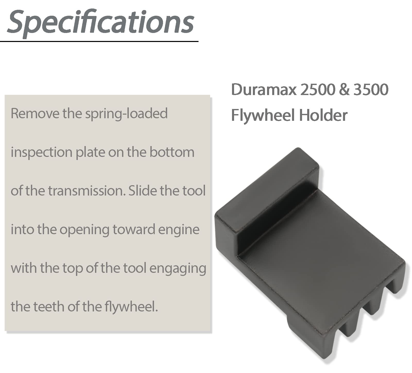 22100 Flywheel Locking Tool with 36mm 3/4