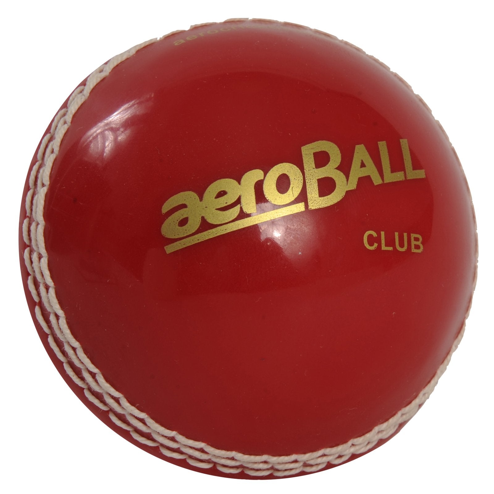 Premium Aero Club Cricket Ball - High Performance Leather Cricket Ball for Practice & Matches - Perfect for Cricket Training, Games & Sports Events