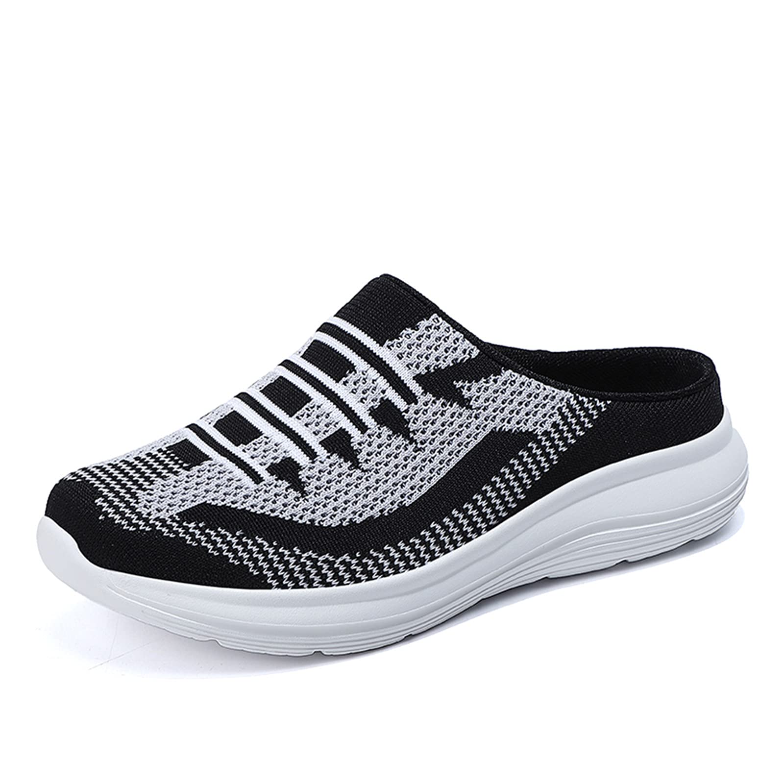 FAJIA Women's Slip-On Casual Sneakers - Breathable Wedge Shoes for Outdoor & Leisure Wear - Comfortable Fashion Socks Included - Perfect for Walking, Travel, and Everyday Comfort