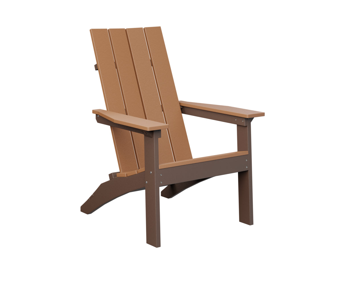 Berlin Gardens Mayhew Stationary Adirondack Chair - Heavy Duty Outdoor Patio Furniture for Garden, Deck, Poolside & Backyard Relaxation