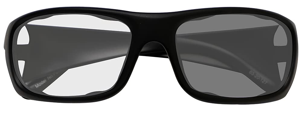 Photochromic Safety Glasses with Transition Lenses P820 - UV Protection Adjustable Eyewear for Outdoor Work & Sports
