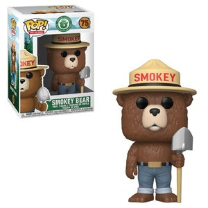 Smokey Bear Funko Pop! Vinyl Figure #75 - Collectible Ad Icons Series - Perfect for Forest Lovers & Pop Culture Collectors | Great Gift for Nature Enthusiasts & Office Decor