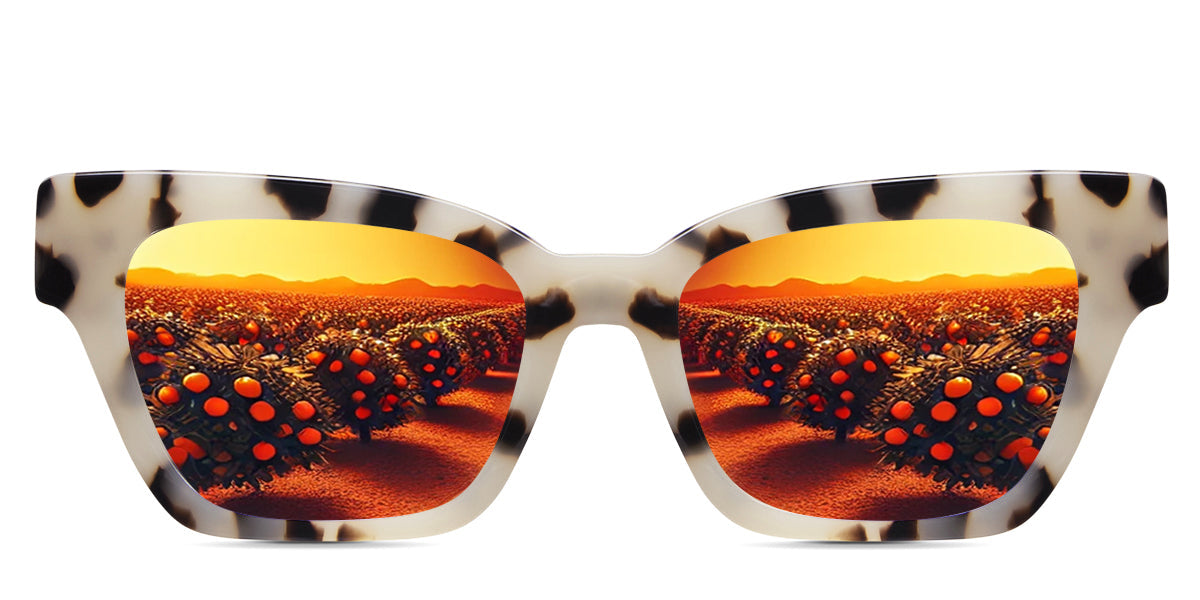 HAGA Women's Prescription Polarized Sunglasses - UV Protection, Anti-Glare for Driving, Outdoor & Fashion Use