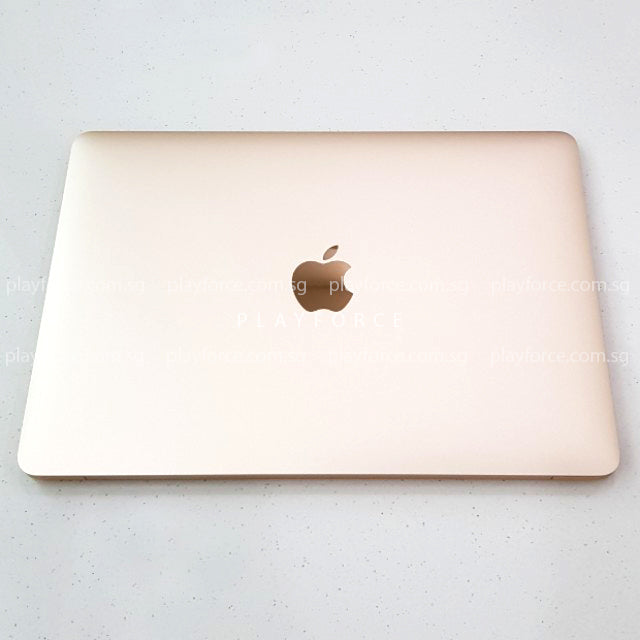 Apple MacBook 2017 12-inch Laptop - 512GB SSD, Intel Core M3, Retina Display (Gold) - Perfect for Students, Business Travel & Lightweight Computing