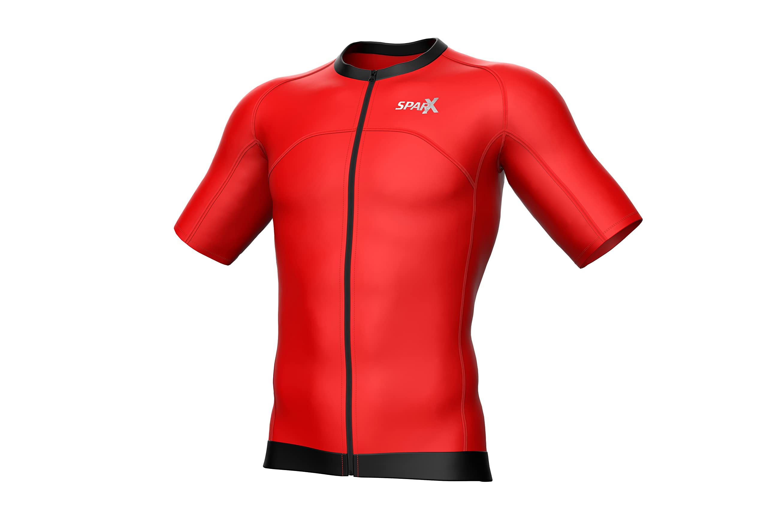 Sparx Men's Aero Tri Tank Top - Breathable Quick-Dry Short Sleeve Triathlon Shirt for Cycling, Swimming, Running - Perfect for Triathlons, Training & Outdoor Sports