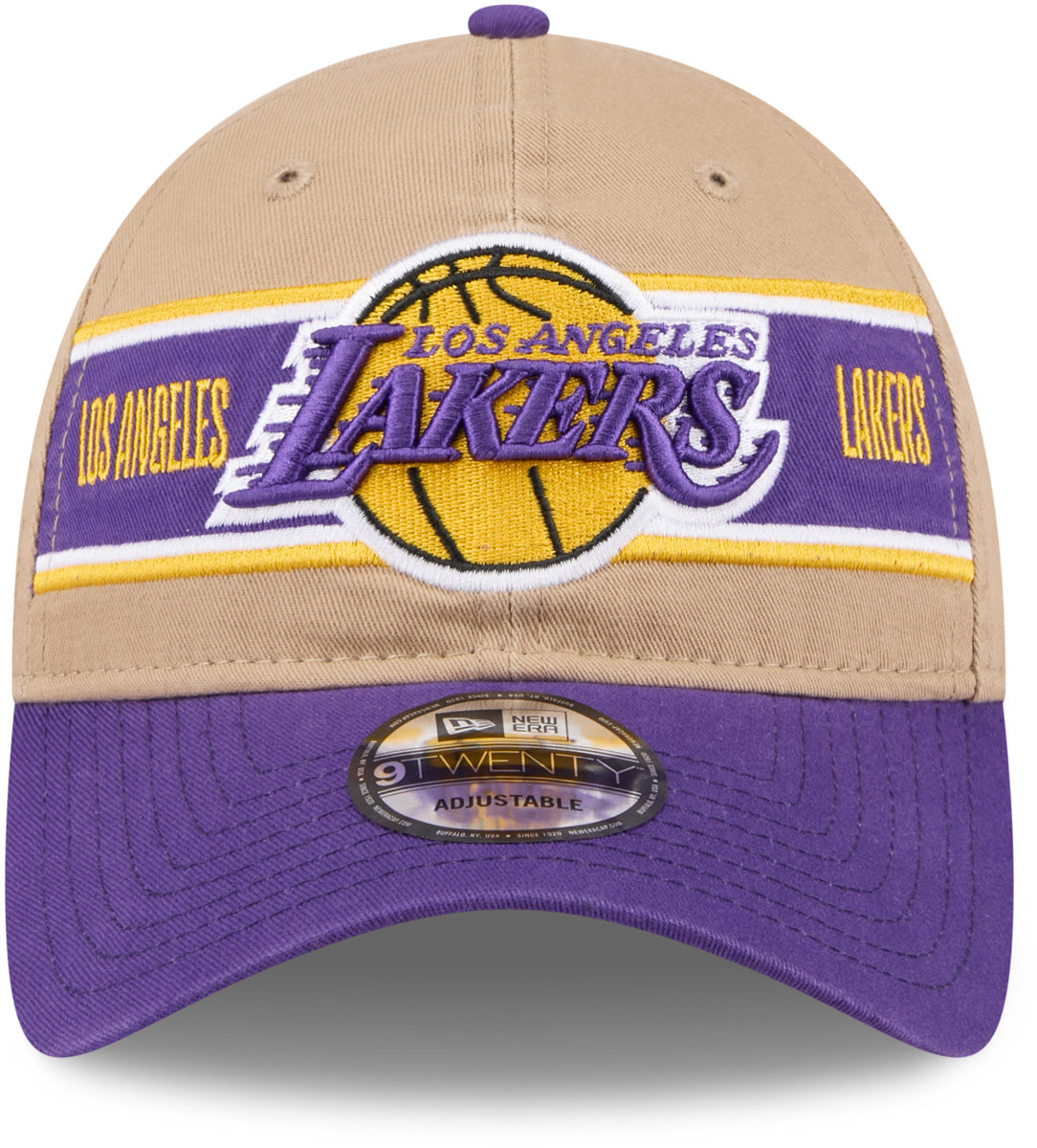 Los Angeles Lakers New Era 9Twenty NBA 2024 Draft Snapback Cap - Official Team Logo Adjustable Hat for Basketball Fans & Streetwear Fashion